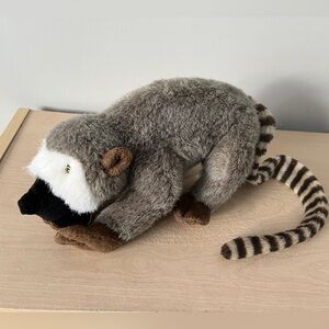 Plush Lemur Toy - Gray and Brown